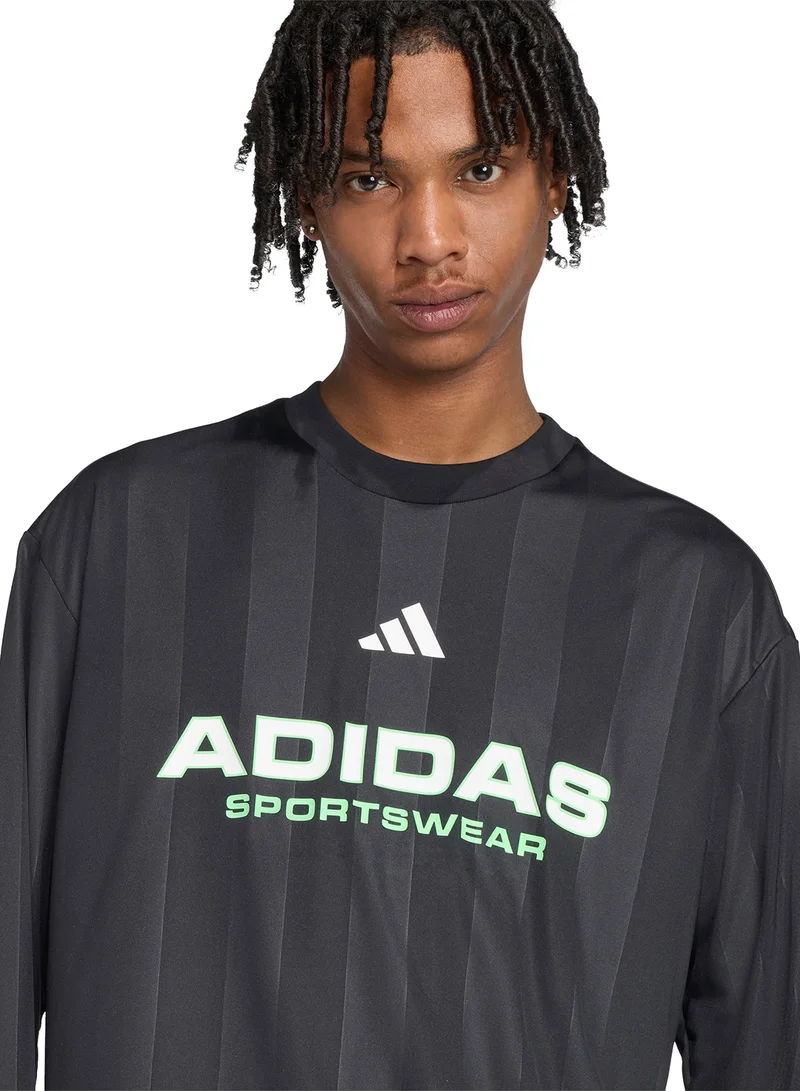 Adidas Jacquard Printed Jersey