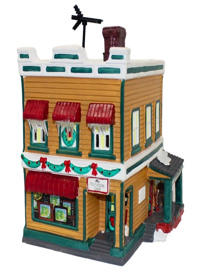 Department 56 Original Snow Village Al's TV Shop