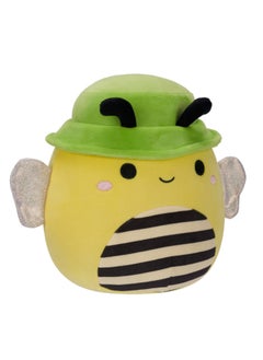 Squishmallows 7.5 inch Little Plush Sunny the Yellow Honey Bee with Green Bucket Hat Officially Licensed Kellytoy Plush Toy Colorful Soft Gift for Kids Girls & Boys Washable Squishy Stuff Toy Multicolor All Age  - Image 2