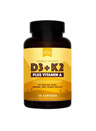 Vitamin D3 + K2 (MK7) Plus Vitamin A, for Bone, Heart, & Immune Health, 30 Capsules - pzsku/Z5AFB7D1D3DBB56D9191DZ/45/_/1690812159/f1b68cdb-b724-427b-a0dc-2ba0526e7c92
