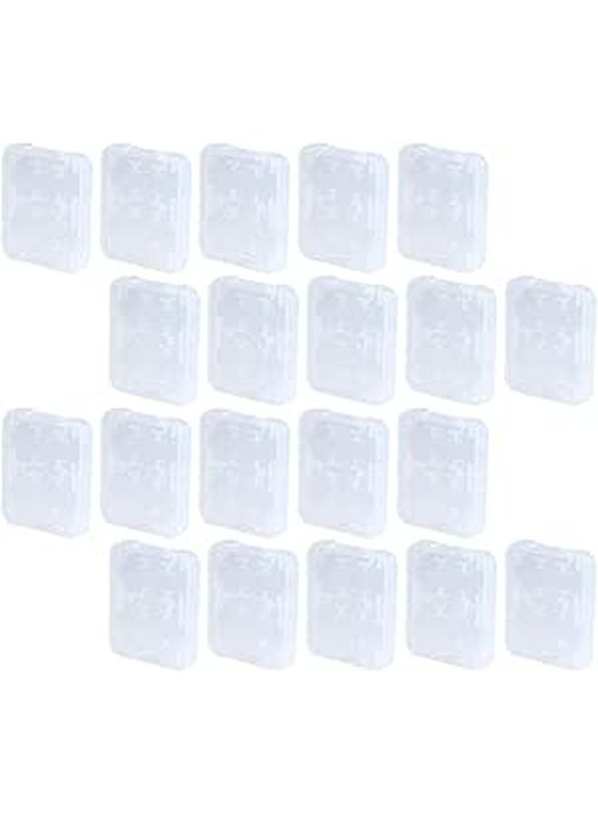 20 Slots Memory Card Case Holder Portable Storage Organizer For SD Micro SD Cards - Image 1