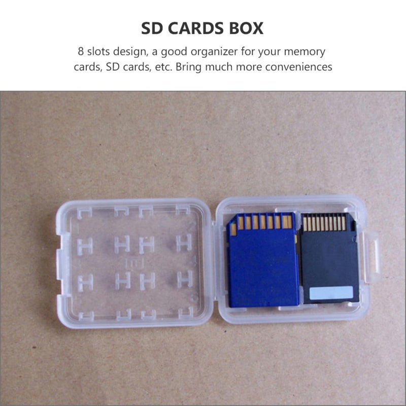 20 Slots Memory Card Case Holder Portable Storage Organizer For SD Micro SD Cards - Image 3