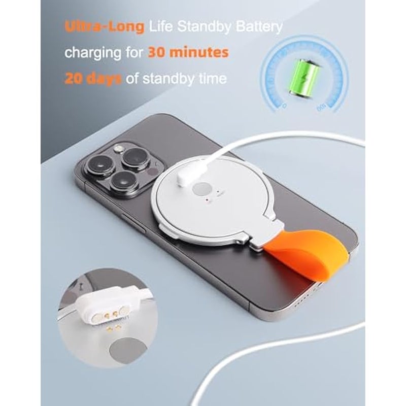 أنكوفو ايكيو جهاز مترجم لغة، مسند للهاتف، مترجم لغة ثنائي الاتجاه بأكثر من 138 لغة، عبر الانترنت/غير المتصل/الذكاء الاصطناعي/الصوت/الصوت/ترجمة الفيديو، مثالي للسفر/الاعمال/الدراسة، ابيض - Image 4