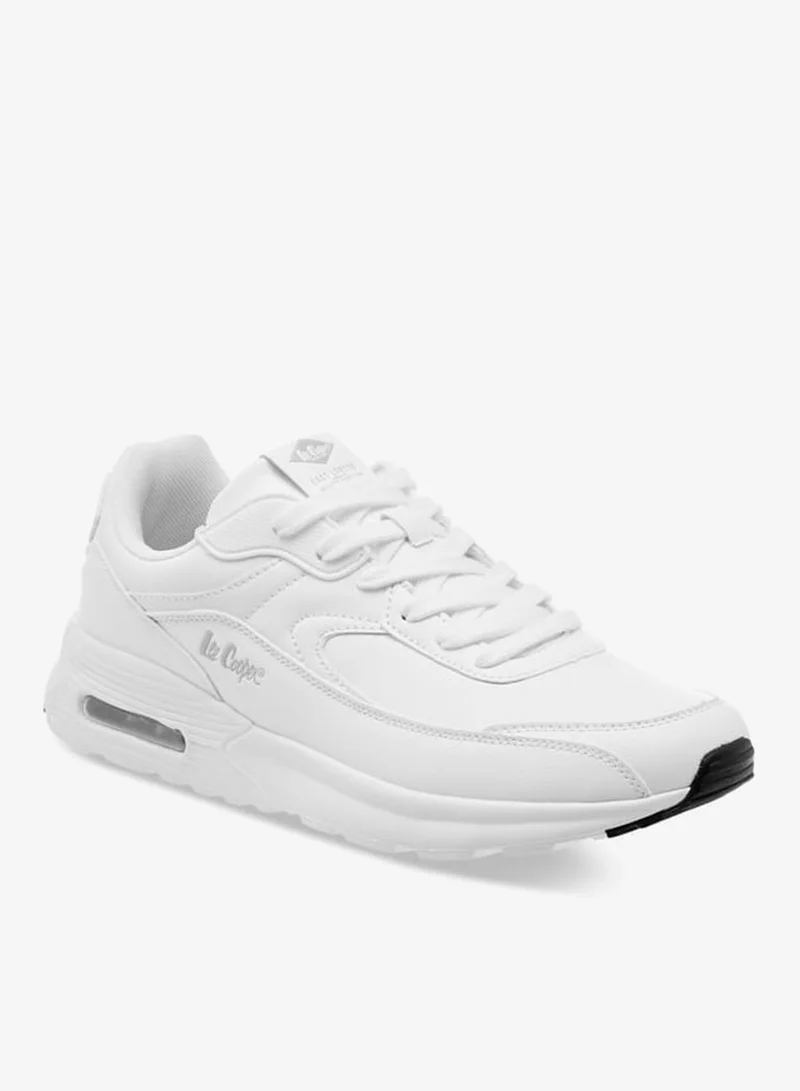 لي كوبر سنيكرز رجالي بتفاصيل شعار وإغلاق برباط