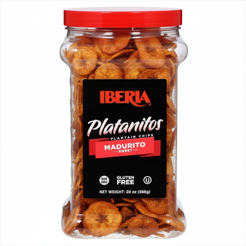 Iberia Maduritos Naturally Sweet Plantain Chips, 20 Ounce (Pack of 1) - Image 5