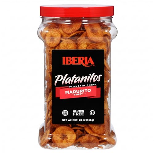 Iberia Maduritos Naturally Sweet Plantain Chips, 20 Ounce (Pack of 1) - Image 1