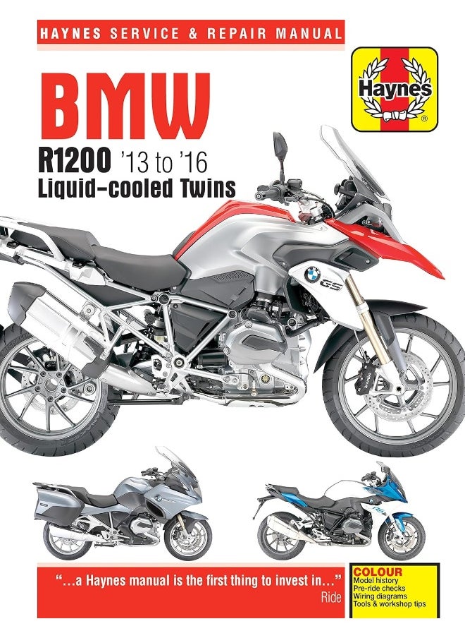 BMW R1200 dohc liquid-cooled Twins (13 - 16) Haynes Repair Manual  - Image 2