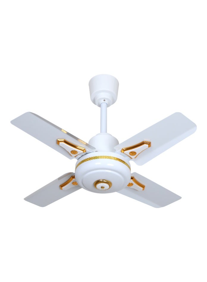 مودي مروحة سقف حديثة مقاس 24 بوصة بيضاء موفرة للطاقة مروحة هادئة مع إضاءة لغرفة النوم وغرفة المعيشة وراحة المنزل - Image 2