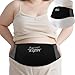 Relief Expert CSection Hot Cold Therapy Belly Binder Reusable Solid Gel Ice Pack with Soft Lycra Cover Adjustable Abdominal Wrap for PostOp Recovery and Kicks ProtectionBlack - Image 4