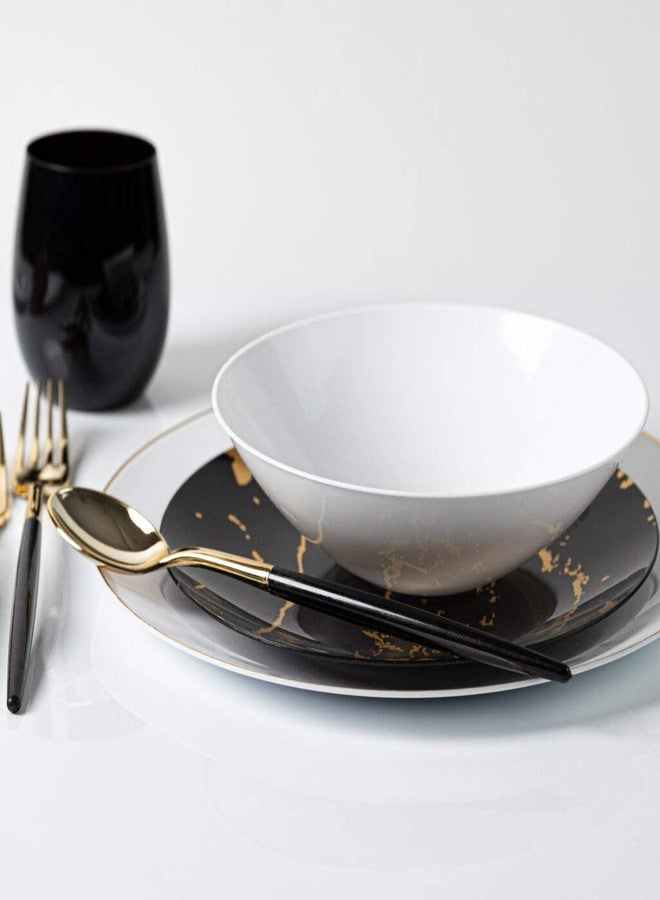 Blue Sky Organic White Bowls, 16 oz. - 10 Pieces - Tableware for Hot Soup & Cold Desserts, Ideal for Parties & Events - Image 3