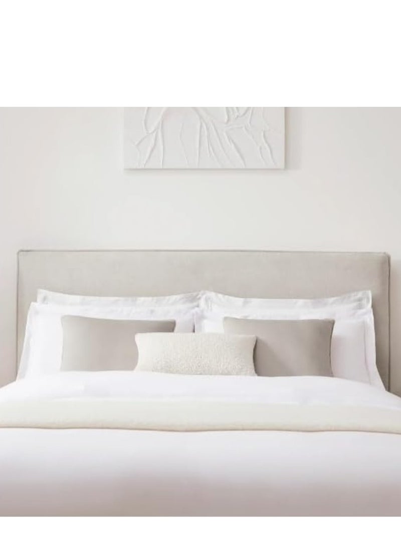 Wooden Twist Hydraulic Storage King Size Bed In Soft Fabrice  - Image 5