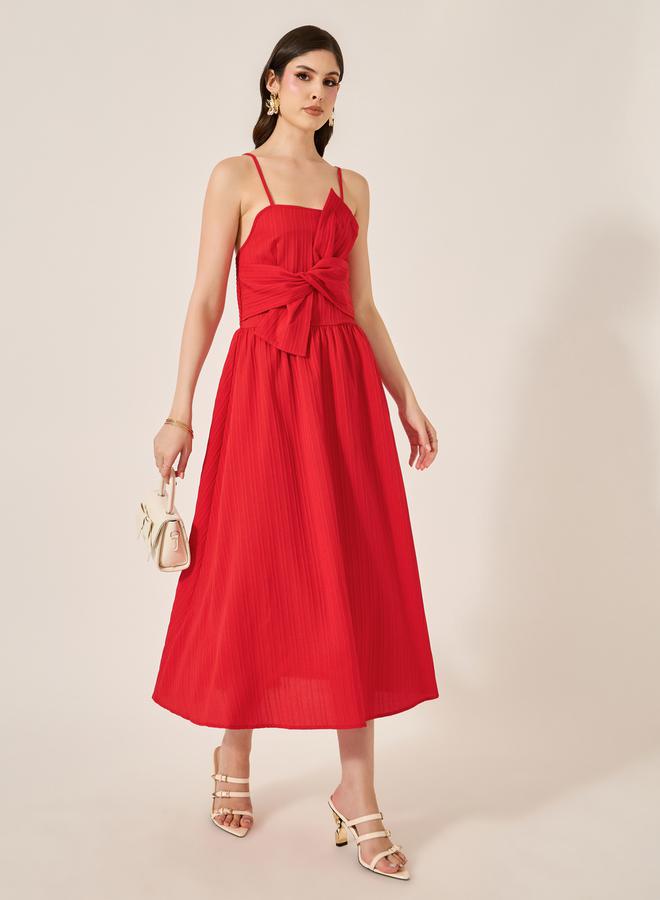 Styli Bow Accent Dress  - Image 1