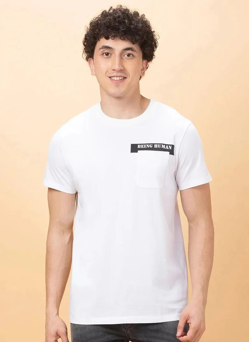 بيينغ هيومان Men Pockets T-shirt
