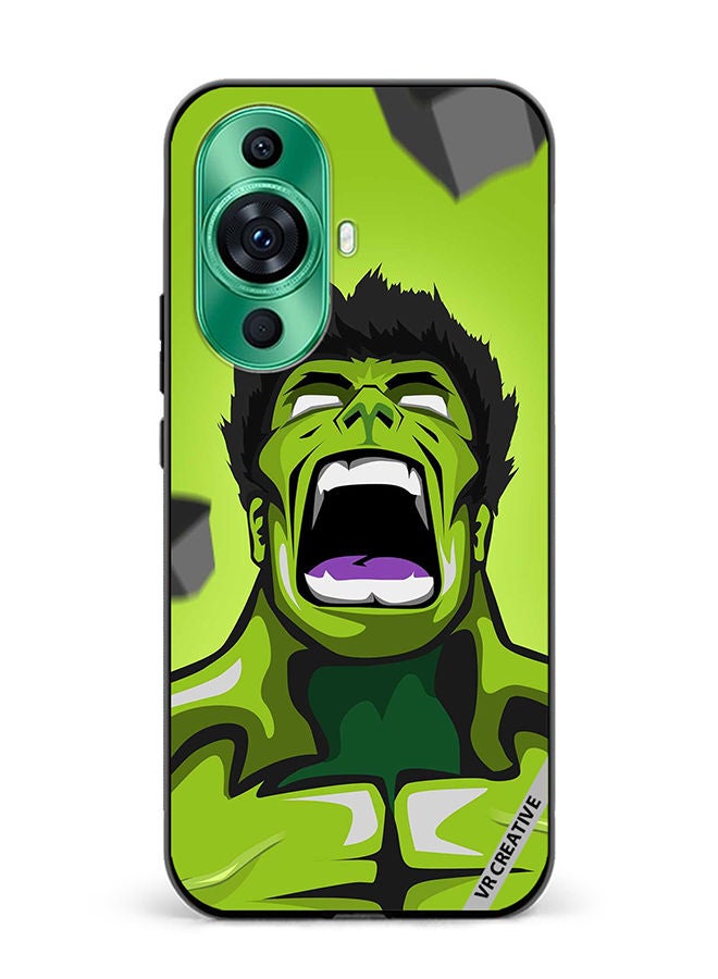 VR CREATIVE Protective Case Cover For Huawei nova 11 Green Hulk Design Multicolour - Image 1