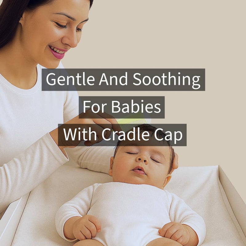 Vakly Fine Tooth Baby Comb [3 Pack] â€“ Double-Sided Infant Hair Extra Fine Detangling Comb with Handle for Cradle Cap, Dandruff & Lice â€“ Gentle Rounded Teeth for Newborns, Babies, Toddlers & Adults - Image 3