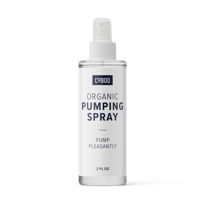 CoBoo Breast Pump Flange Spray | Helps Sore Nipples & Clogged Milk Ducts | Skin Lubricant for Breast Pumping | Apply Pumping Spray Directly to Shields | Vegan & Lanolin Free | (2 Fl Oz) - Image 1