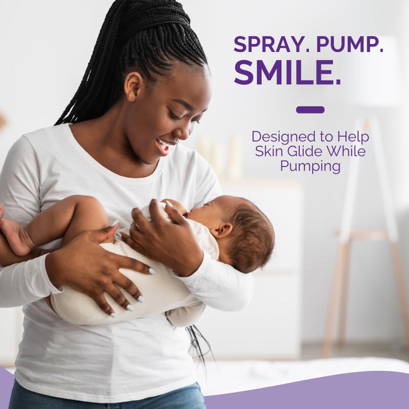 CoBoo Breast Pump Flange Spray | Helps Sore Nipples & Clogged Milk Ducts | Skin Lubricant for Breast Pumping | Apply Pumping Spray Directly to Shields | Vegan & Lanolin Free | (2 Fl Oz) - Image 5