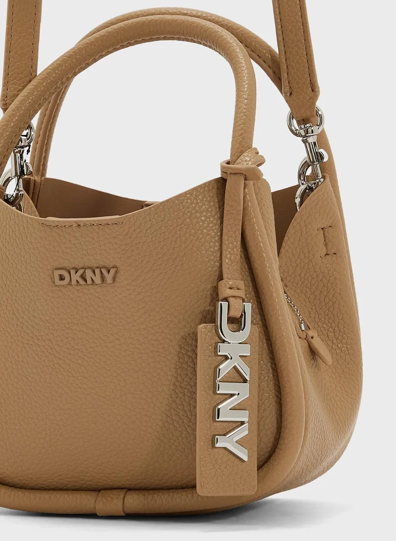 DKNY Logo Capri Shoulder Bag