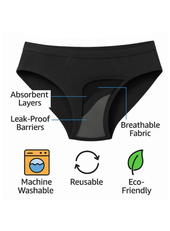 TUMMY TUMMY Reusable Bamboo Cotton Period Panty