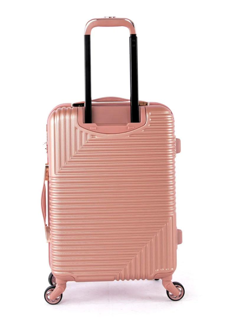 Track Track Hard Carry On Cabin Luggage ABS Trolley Travel Bag with TSA Lock & Smooth Wheels, Lightweight and Durable, 20 Inch, HK222-20