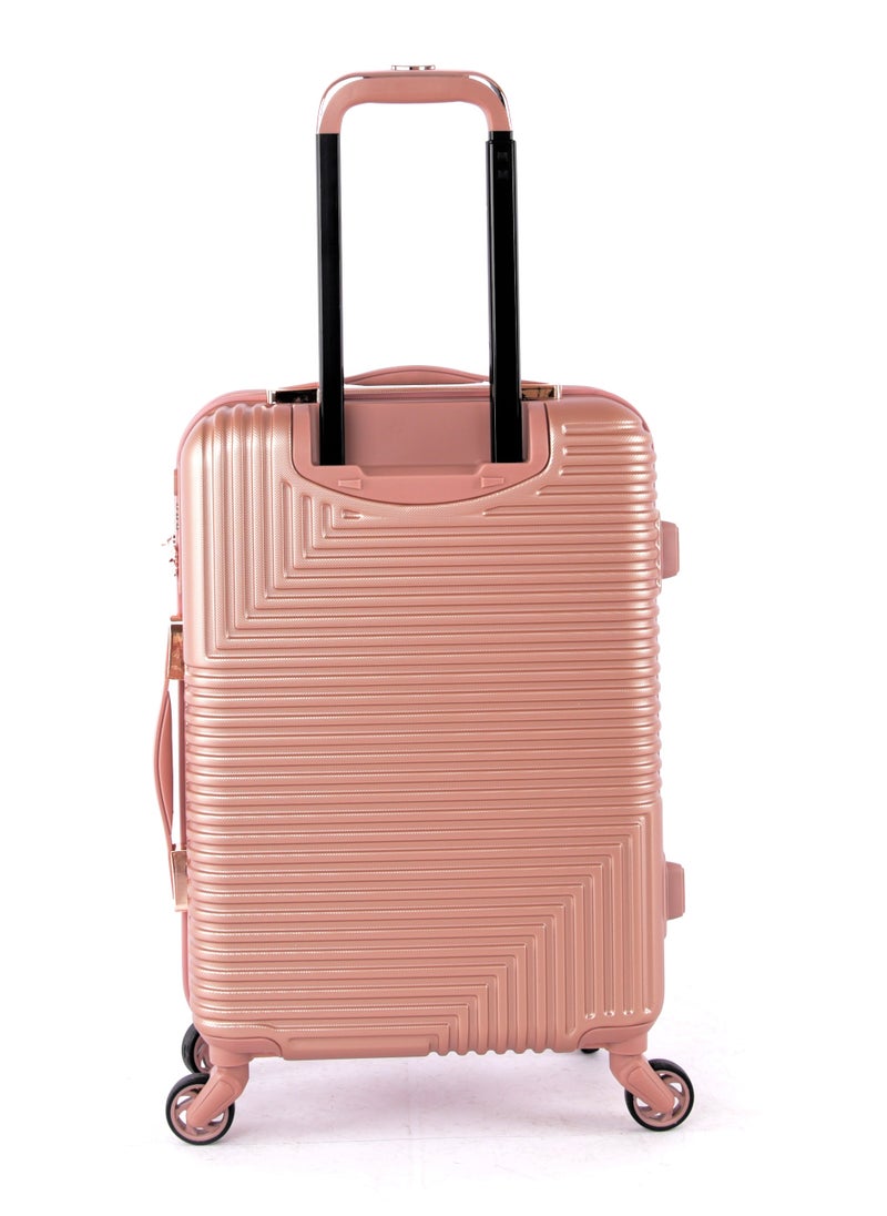 Track - Track Hard Carry On Cabin Luggage ABS Trolley Travel Bag with TSA Lock & Smooth Wheels, Lightweight and Durable, 20 Inch, HK222-20 - Image 1