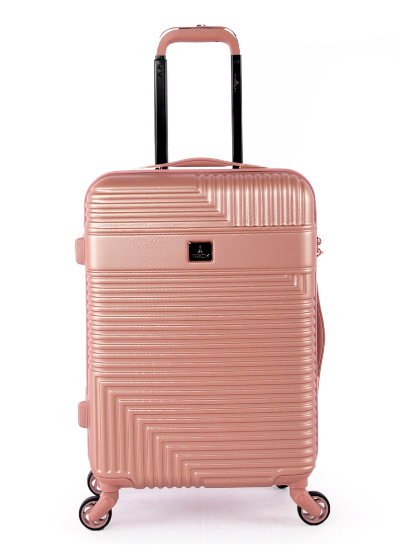 Track - Track Hard Carry On Cabin Luggage ABS Trolley Travel Bag with TSA Lock & Smooth Wheels, Lightweight and Durable, 20 Inch, HK222-20 - Image 1