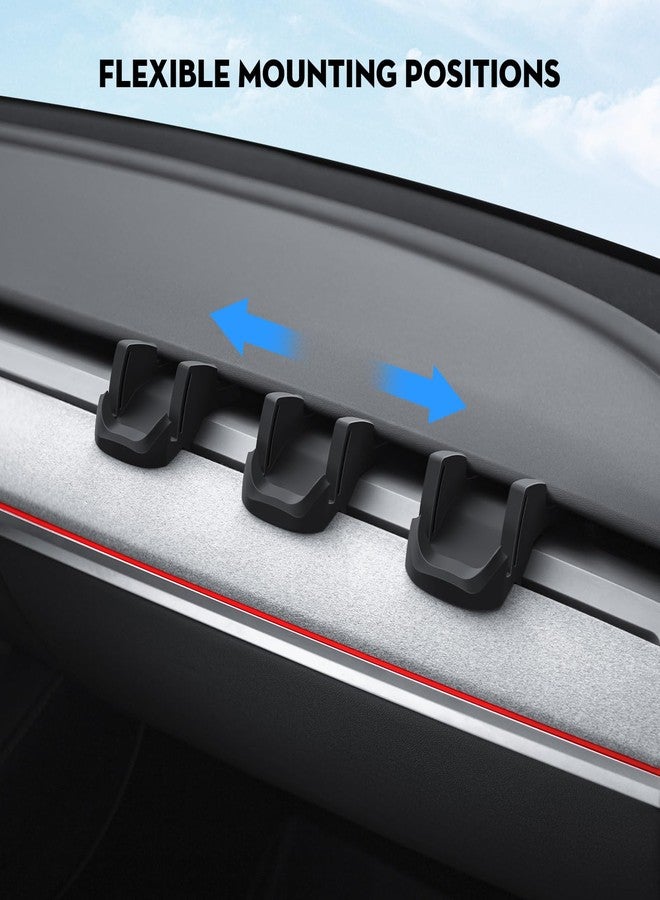 KUNIST Silicone Phone Mount Holder for Tesla Model Y 2021-2025 and 2017-2023 Model 3 Accessories (Non Destructive) - Image 4