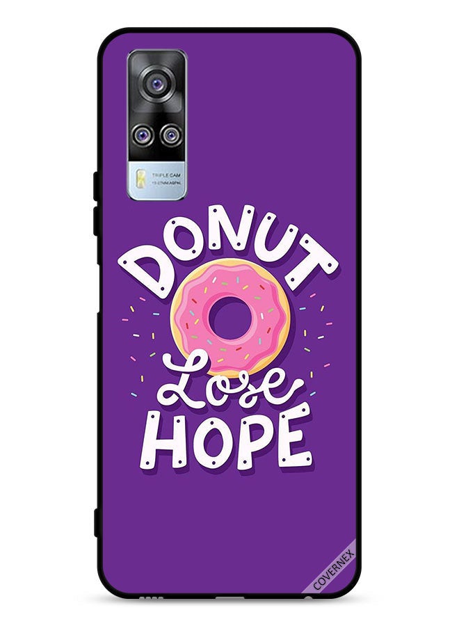 Covernex vivo Y53s 4G Protective Case Cover Donut Lose Hope Wallpaper - Image 1