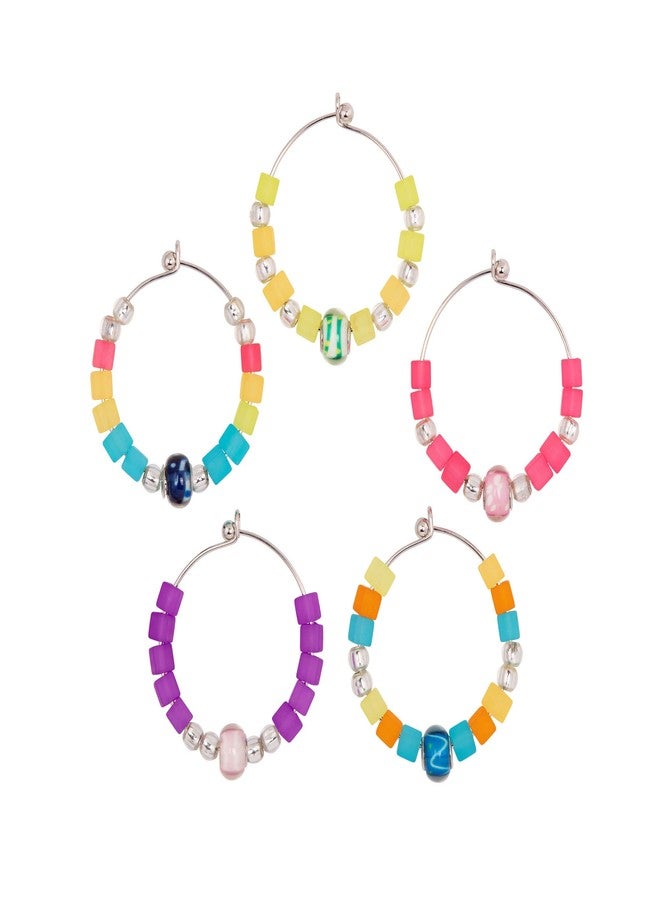 Craftabelle - All You Bijou Creation Kit - Bracelet Making Kit - 120pc Jewelry Set with Glass Beads - DIY Jewelry Kits for Kids Aged 8 Years + - Image 3