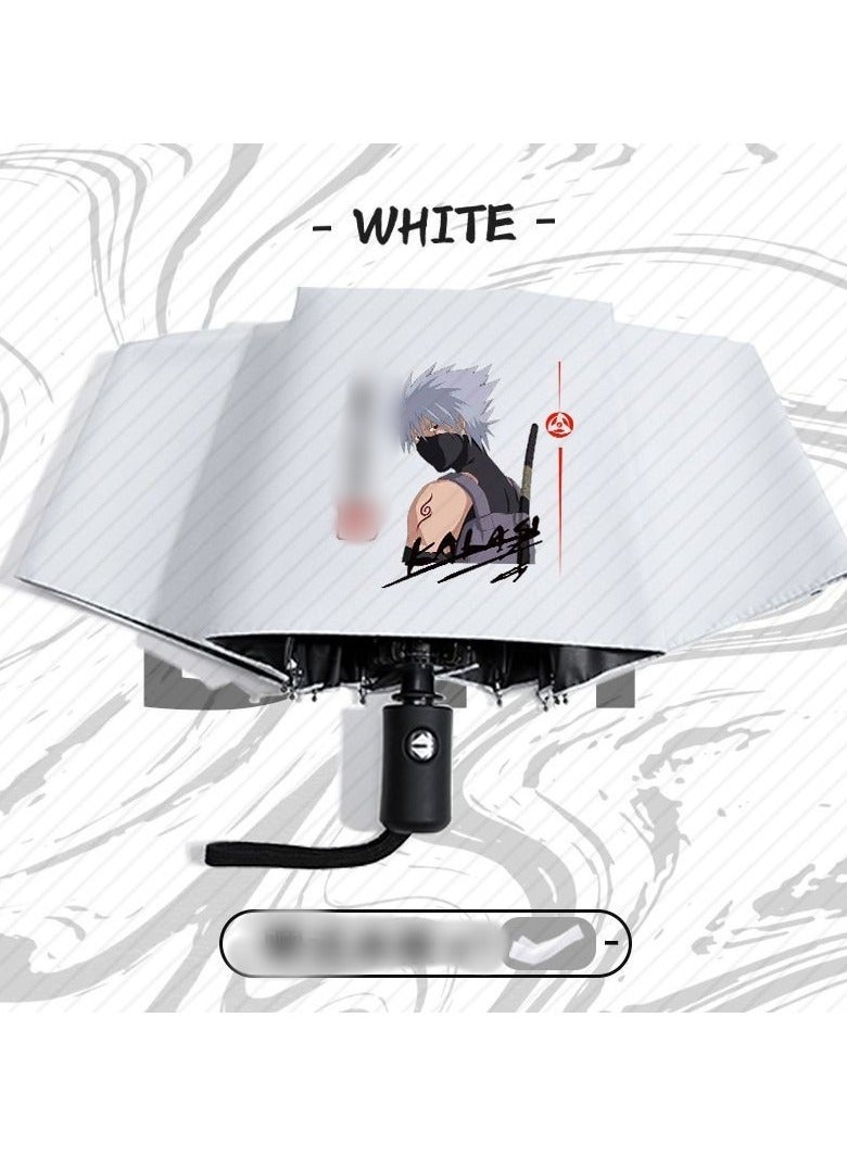 KUYING New Naruto Automatic Folding Sunscreen Umbrella 