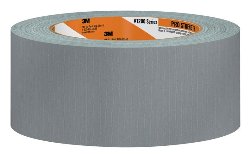 3M 1230-C Duct Tape, 30 Yards, Gray - Image 2