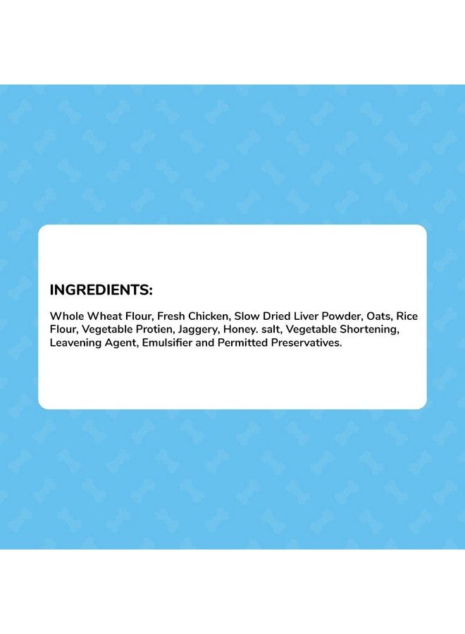 Heads Up For Tails Yummy in My Tummy Chicken Dog Biscuits for Adult Dog & Puppy - 320g | All Life Stages, Dog Treats, Crunchy Dog Biscuits | Made with Real Chicken - Image 5