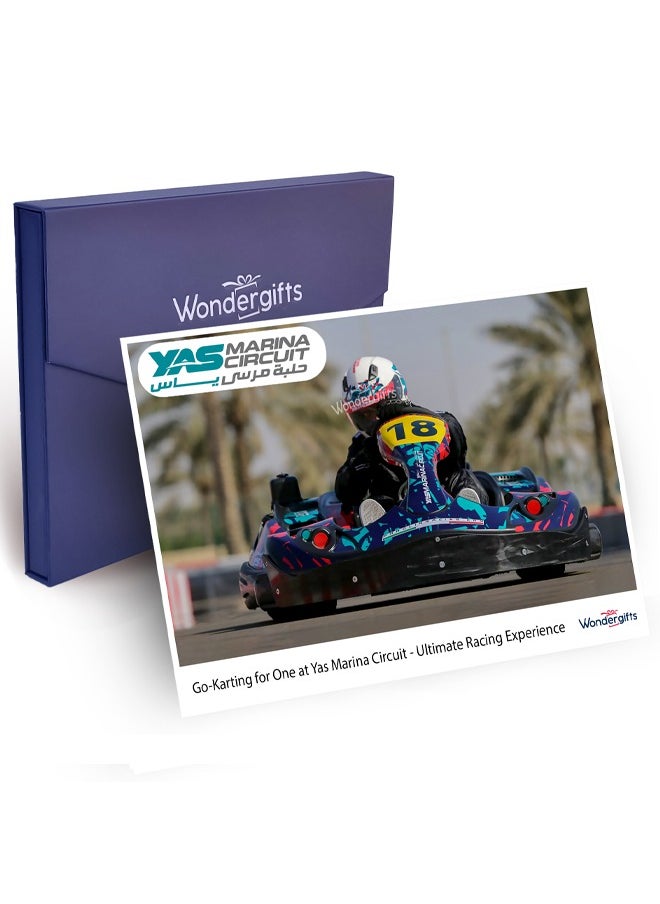 Wondergifts - Yas Marina Circuit Go-Karting Session - Ultimate Racing Experience Gift - Image 1