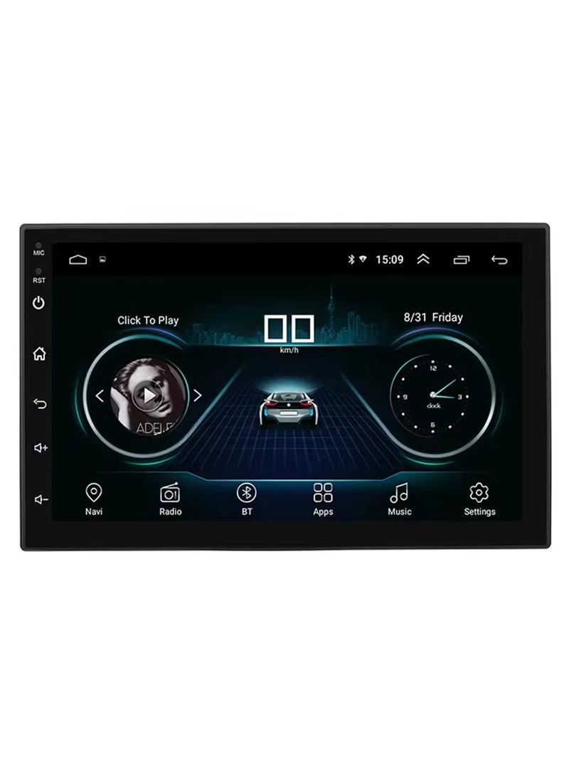 ستيريو سيارة أندرويد لسيارة تويوتا كورولا 2008 2009 2010 2011 2012 2013 2 جيجا بايت رام 32 جيجا بايت روم يدعم واي فاي BT، شاشة لمس IPS مقاس 9  بوصات مع كاميرا احتياطية متضمنة - Image 3