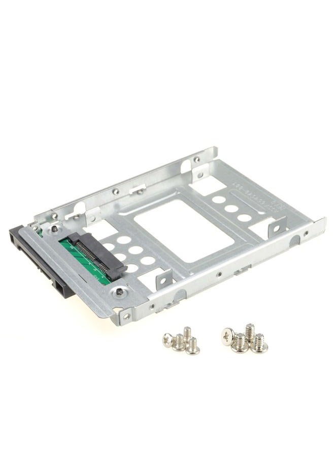 DSLRKIT 2.5" SSD to 3.5" SATA Hard Disk Drive HDD Adapter Caddy Tray CAGE Hot Swap Plug - Image 1