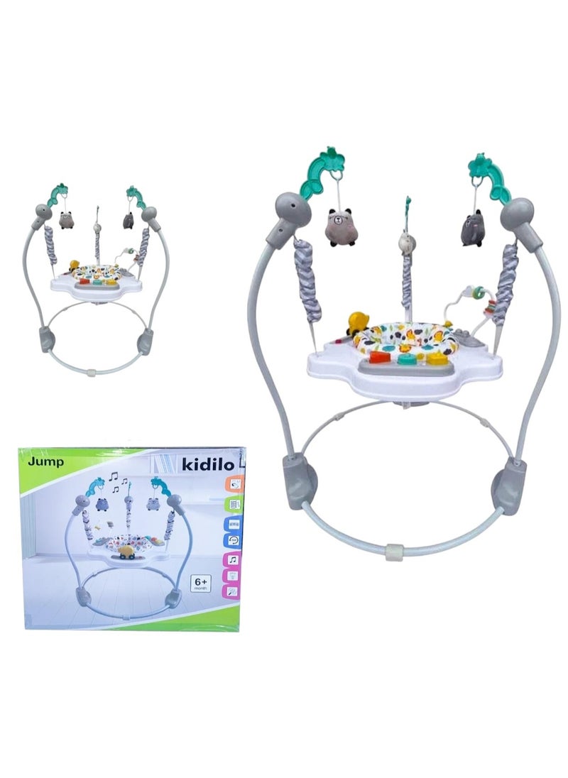 Generic - Baby Jumping Activity Seat (74cm*55cm*18cm) - Grey - Image 1