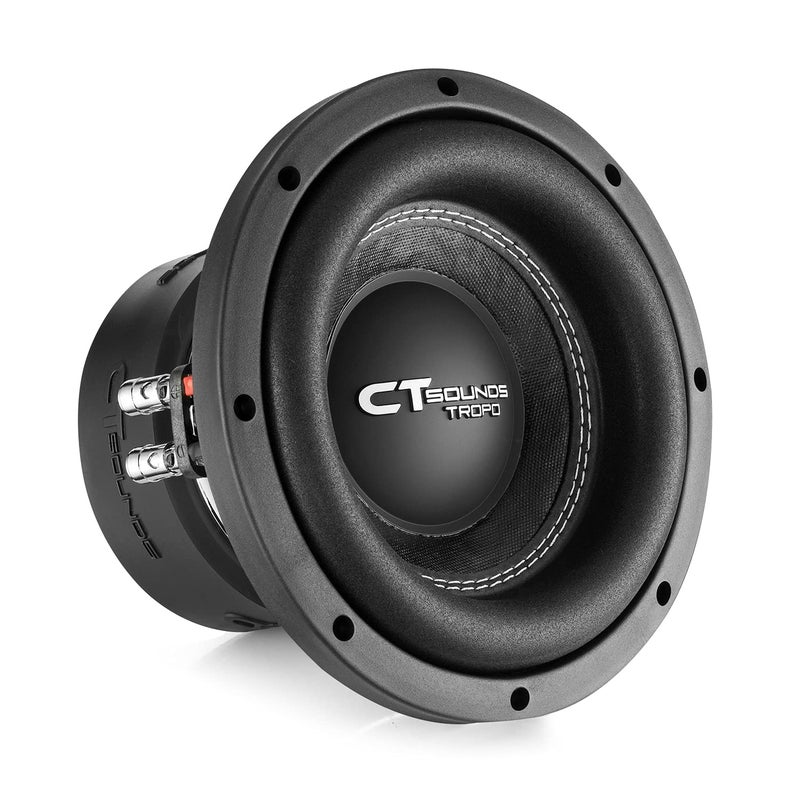CT Sounds سماعة سوب ووفر سيارة CT Sounds TROPO-8-D2 مقاس 8 بوصة ثنائية 2 أوم، 800 واط كحد أقصى - Image 1