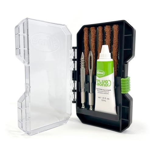 Slime 20502 Tire Plug Drill Bit Kit, All Drills Compatable, Easiest Tire Plug Option, (9-Piece Kit) - Image 2