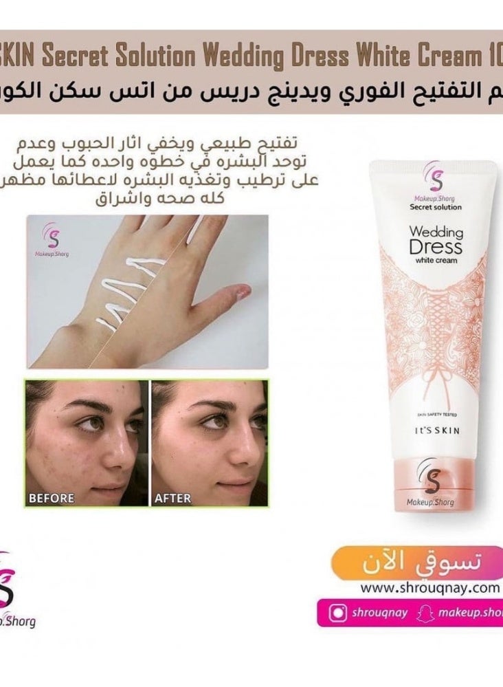 Secret Solution Bride Cream Magic Whitening Lightening Cream Its Skin Secret Solution 100ml - Image 4