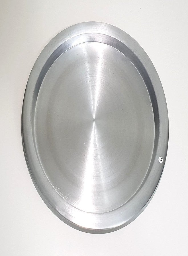 DLK - 2 x 13inch Aluminum Kunefe Tray, Kunafa Plate Set, Kunefe Pan Set of 2 for Sweet,Kunafeh or Kadaifi - Image 4