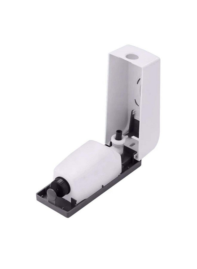 Bath Guru Bathroom Abs Plastic Soap Shampoo Conditioner Lotion Gel Dispenser Wall Mounted 350 Ml (Set of 3, Push White) - Image 5