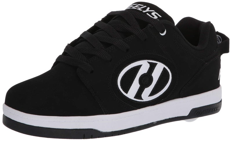 Heelys Voyager Unisex Adult Athletic Skate Shoe|Black/White