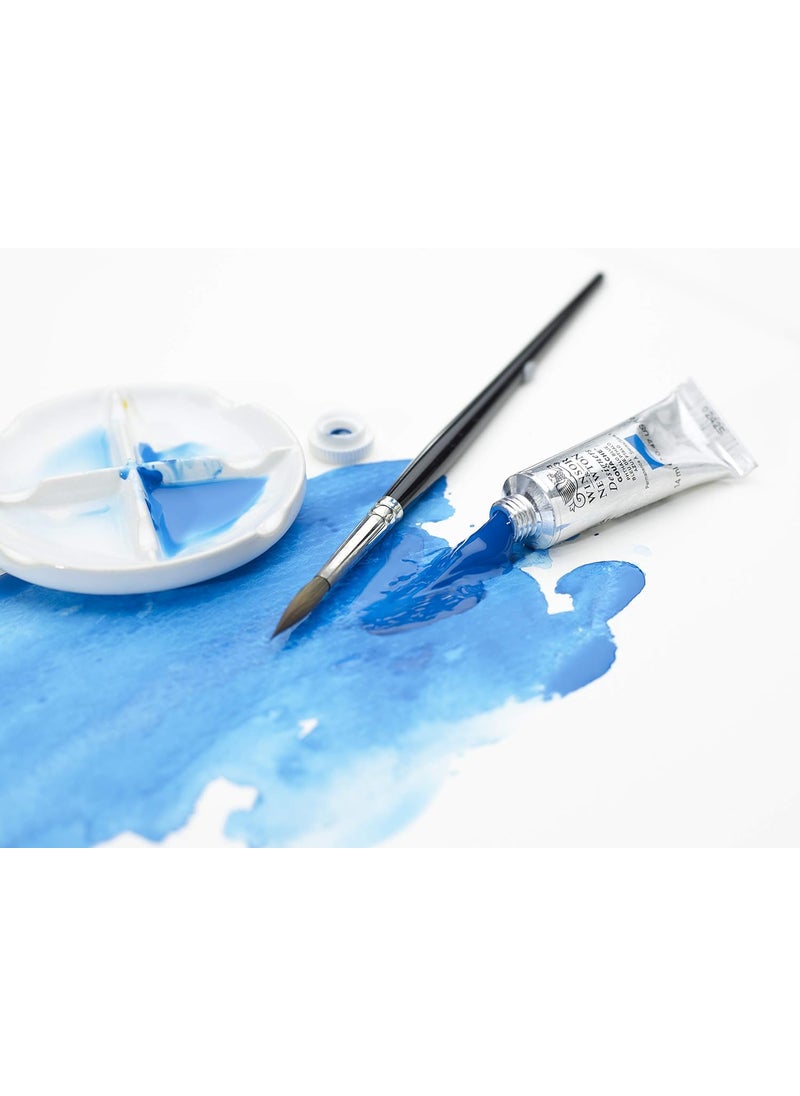 WINSOR & NEWTON Winsor & Newton Designers Gouache 14 ML - Ivory Black (331), Finely Pigmented, Vibrant, Vivid & Opaque Matt Colours, Ideal for Designer's, Illustrators & Commercial Artist - More Colours Available  - Image 4