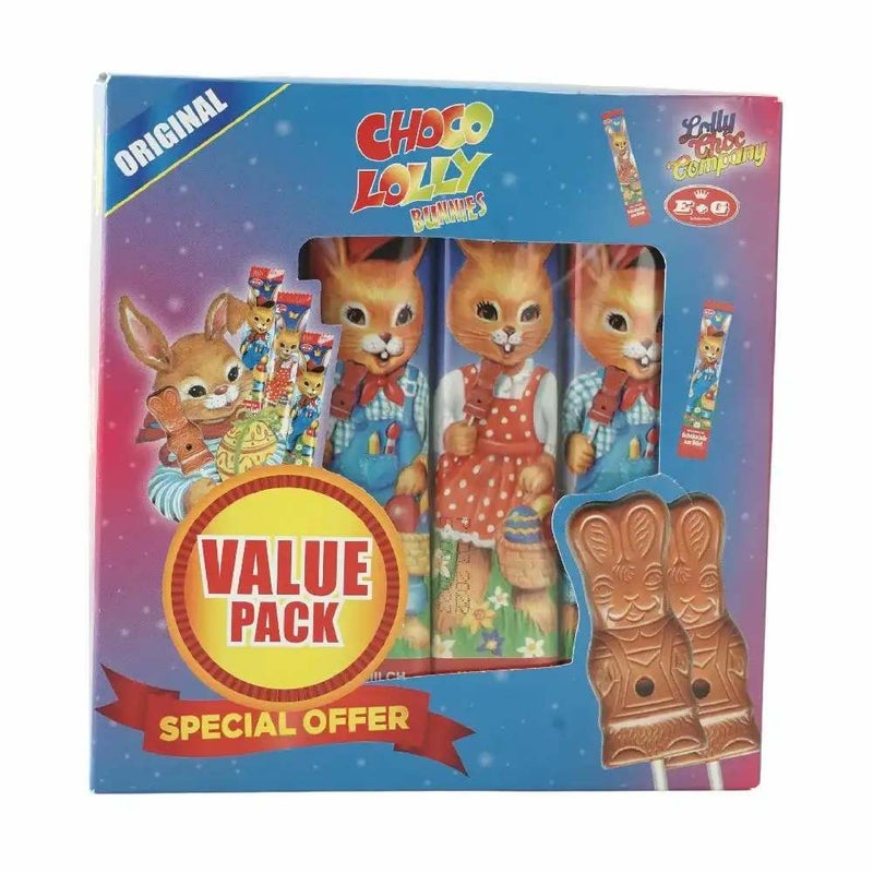 Choco Lolly Bunnies Chocolates Value Pack- 12X15gms