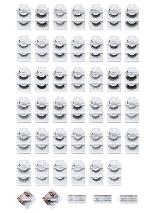 Human Hair Eyelashes - 42 (Pack of 12) - pzsku/Z5AFD9E485B9BFD91A9CEZ/45/_/1686643463/71896199-c3a1-4ee1-b5a5-58b78d4f899f