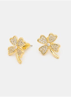 Gold Plated Flower Sparkle Earrings - pzsku/Z5AFD9F33F83FA1939812Z/45/_/1729765335/3f39809c-8c53-4a45-b688-fbe4e52e88db