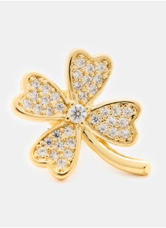 Gold Plated Flower Sparkle Earrings - pzsku/Z5AFD9F33F83FA1939812Z/45/_/1729765342/5f255096-218c-44c7-a16c-317fc573ea37