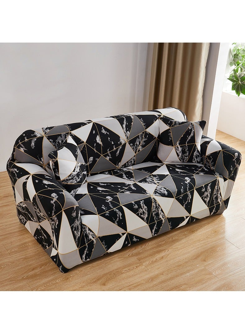 GOLDEN MILLION Stretch Sofa Slipcovers Non-slip Armchair Couch Cover With Elastic Straps Furniture Frotector Washable Anti-Skid - Image 2