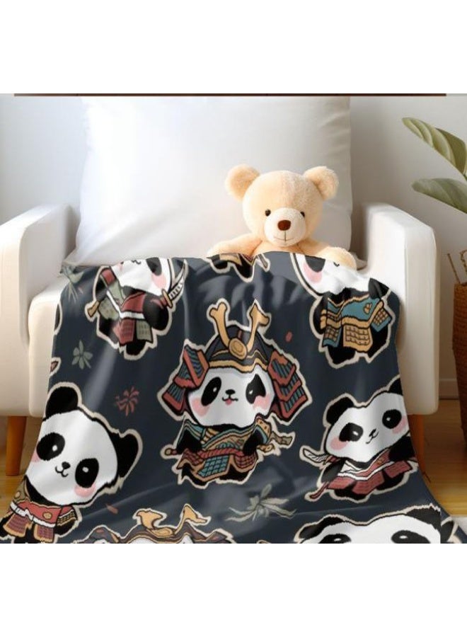 عام بطانية رقيقة من الفانيلا الكرتونية للأطفال والرضع (دافئة ومريحة، ومناسبة للنوم والألعاب) 70 سم * 100 سم - Image 1