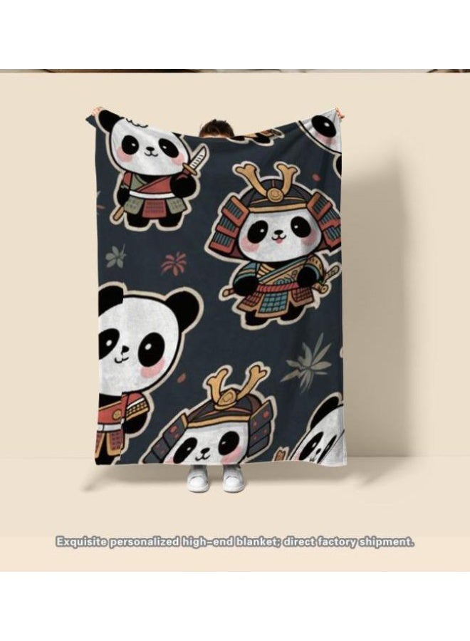 عام بطانية رقيقة من الفانيلا الكرتونية للأطفال والرضع (دافئة ومريحة، ومناسبة للنوم والألعاب) 70 سم * 100 سم - Image 2